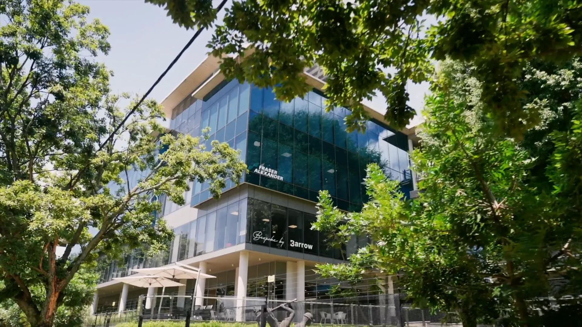 A still from a Bespoke by Barrow office walkthrough film