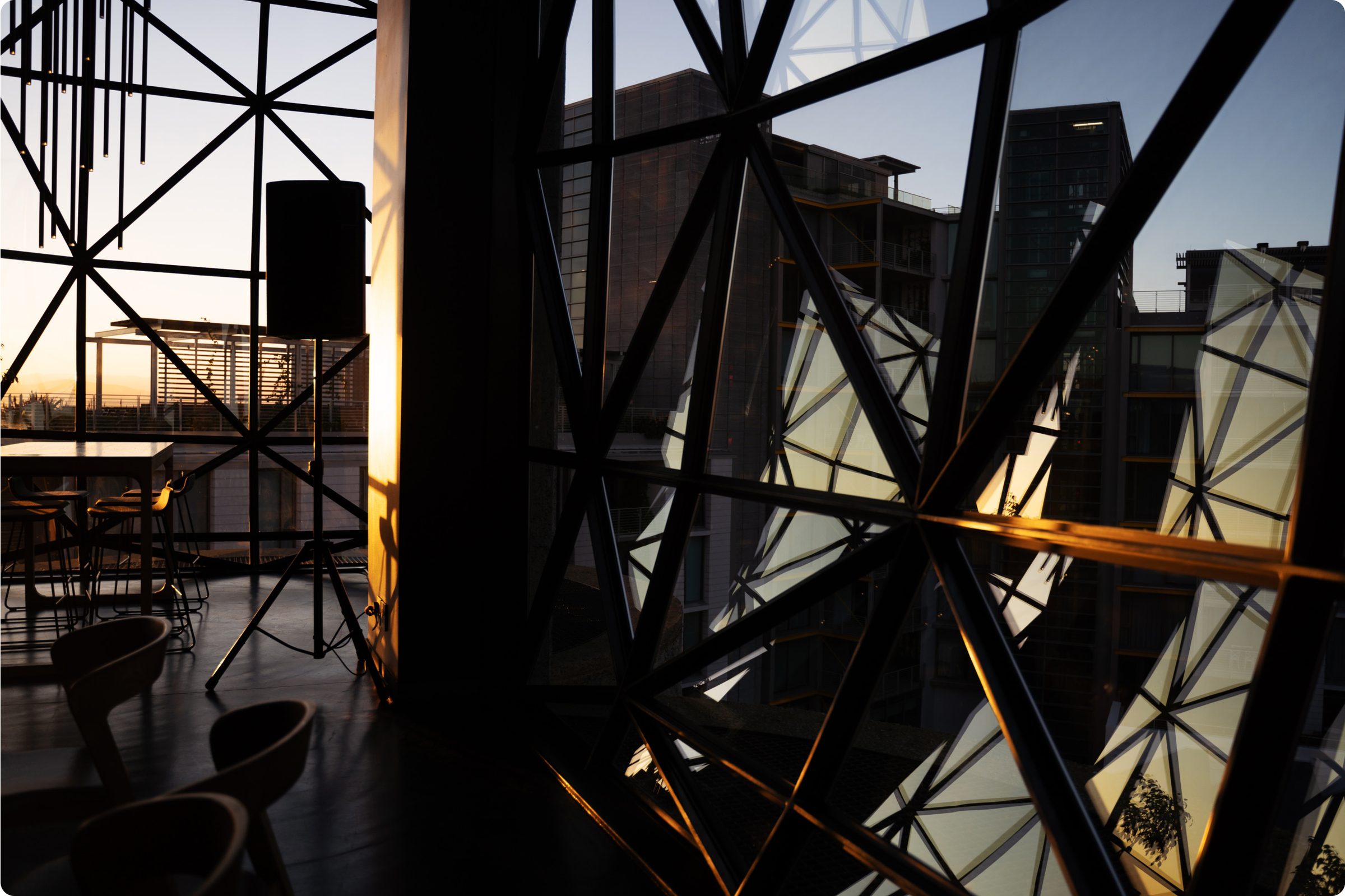 The Zeitz MOCAA event venue at golden hour, V&A Waterfront, Cape Town